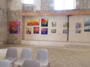 Exposition des peintures du Club Bon Accueil de Saint Clar