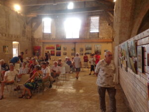 Exposition des peintures du Club Bon Accueil de Saint Clar