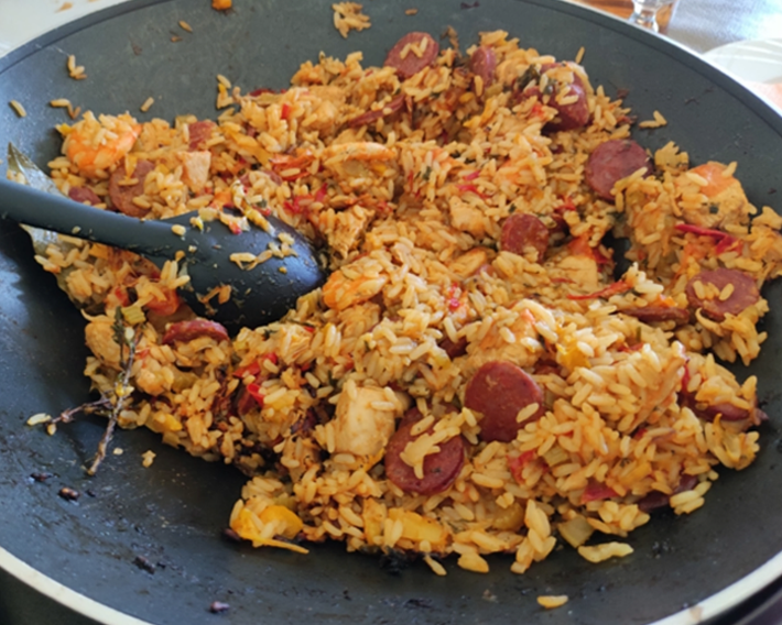 Jumbalaya : plat originaire de la Nouvelle-Orléans