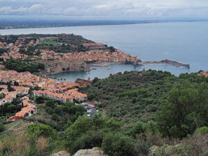 Vue de la baie depuis les hauteurs