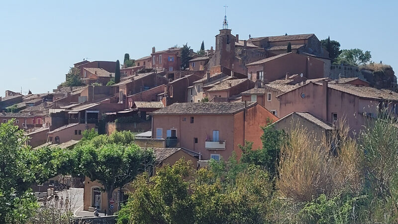 Vue du Village de Roussillon