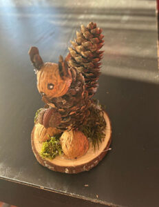 décoration pomme de pin