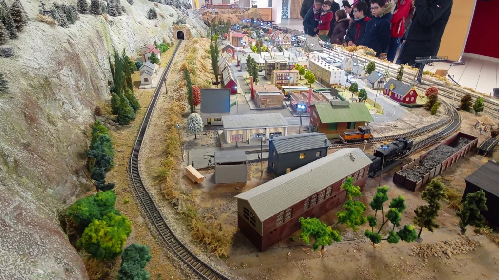 Exposition maquette de la section modélisme ferroviaire du Club Amitié Loisirs de Renan (29)