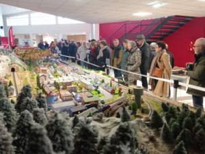 Exposition maquette de la section modélisme ferroviaire du Club Amitié Loisirs de Renan (29)