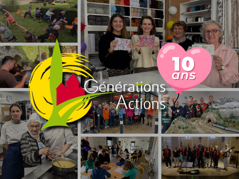 Lire la suite à propos de l’article Générations Actions 2026, 10 ans déjà : donnez un coup projecteur à vos actions solidaires !!