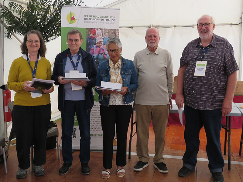 Les gagnants du concours de quiz