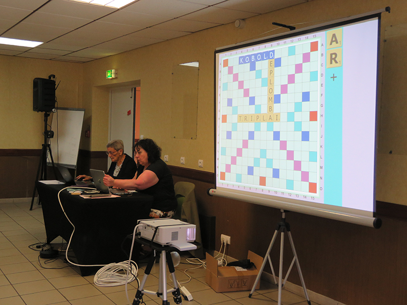 Le tirage du concours de scrabble