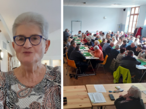 Denise Merle, bénévole GM depuis 34 ans.
