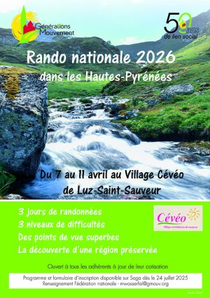 affiche marche 2026